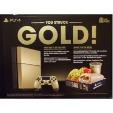 Playstation 4 - 500 GB Taco Bell Gold Edicion Limitada
