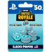 Fortnite: 5000 paVos (+600 bonus) – USA – PS4