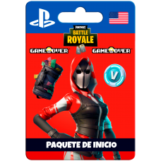 Fortnite Battle Royale – Paquete de Inicio – The Ace Pack – USA – PS4