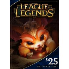 League Of Legends $25 - (Riot Points)