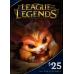 League Of Legends $25 - (Riot Points)