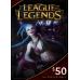League Of Legends $50 - (Riot Points)