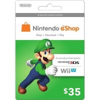 USD35 Nintendo eShop Prepaid Card (US) 