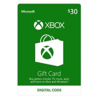 Xbox $30 Live Card