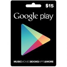 Google Play $15 Gift Card (US)