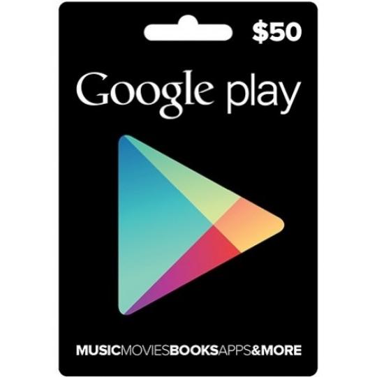Sur oeste Amabilidad Médula ósea Tarjetas Google Play : Comprar Google Play $50 Gift Card ...