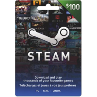 Steam Wallet Code $100 (Global)