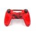 Control Dualshock Playstation 4 - Black and Red Personalizado