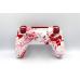 Control Dualshock Playstation 4 - Red and White Personalizado